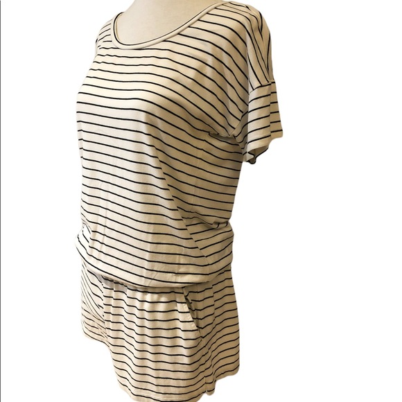 J. Crew Factory, Size XSmall Striped Mini Romper - Picture 3 of 5